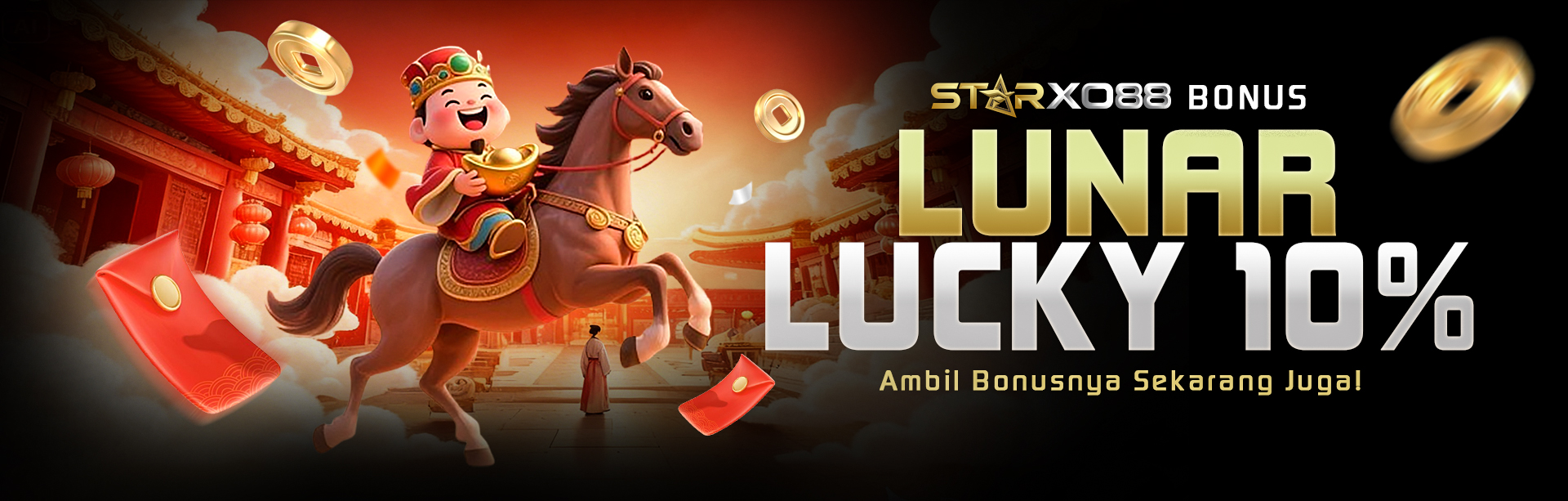 BONUS LUNAR LUCKY 10%