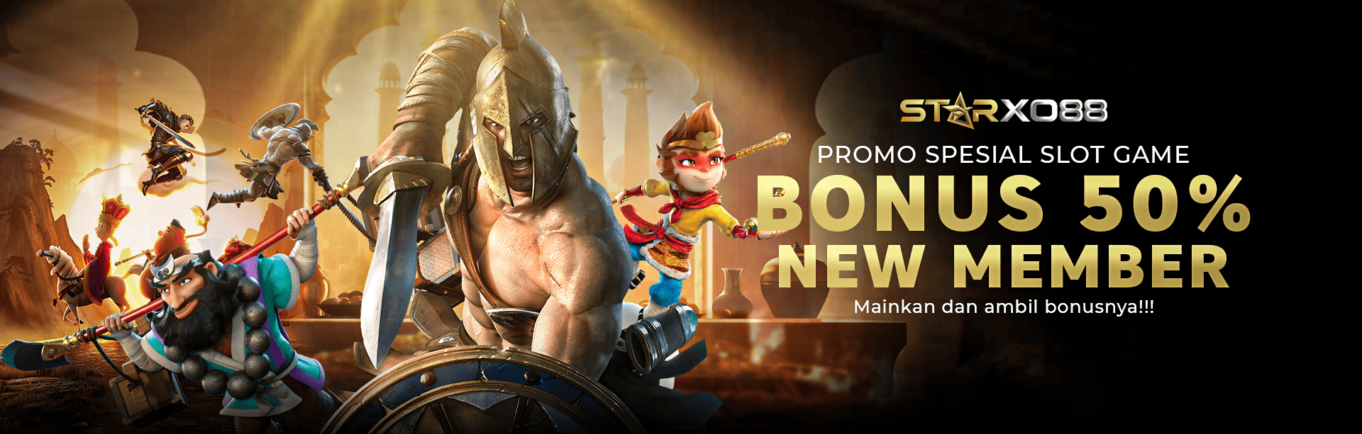 BONUS NEW MEMBER 50%	